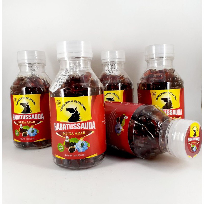 HABATUSSAUDA KUDA ARAB Isi 210 Kapsul