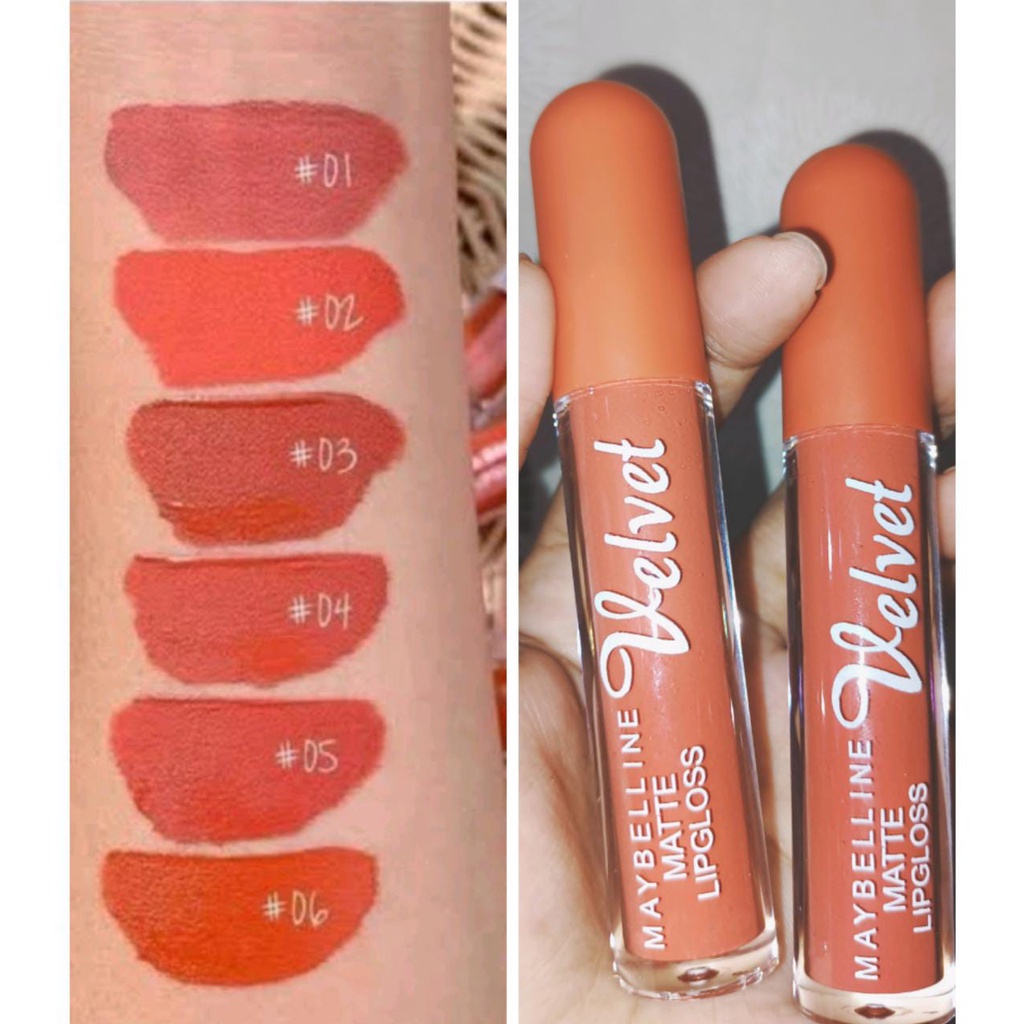 Lipcream Maybelline Velvet Matte Tutup Bulat [Per Batang]