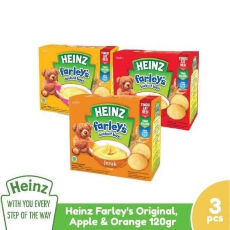 Heinz Farley's Biscuit / Biskuit Farley / Biskuit Bayi 6 Bulan