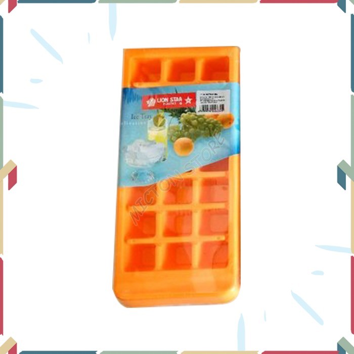 

MICTON Lion Star Cetakan Es Batu Puding Ice Tray 002 IT-6 Orange