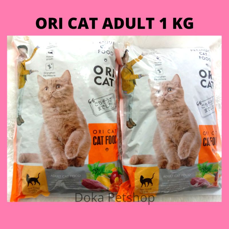 Oricat Adult 1 Kg Makanan Kucing