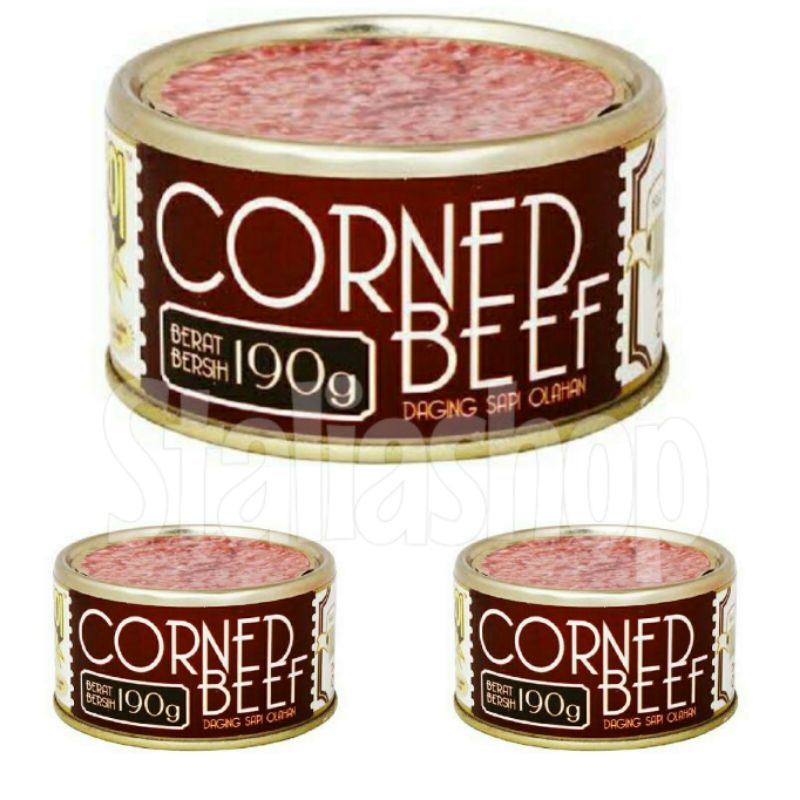 Corned Beef Kornet Sapi 190gr Bernardi