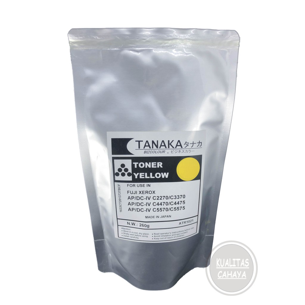 Toner Color Warna Yellow Kuning Mesin Fotokopi Xerox 3370 4475 TANAKA