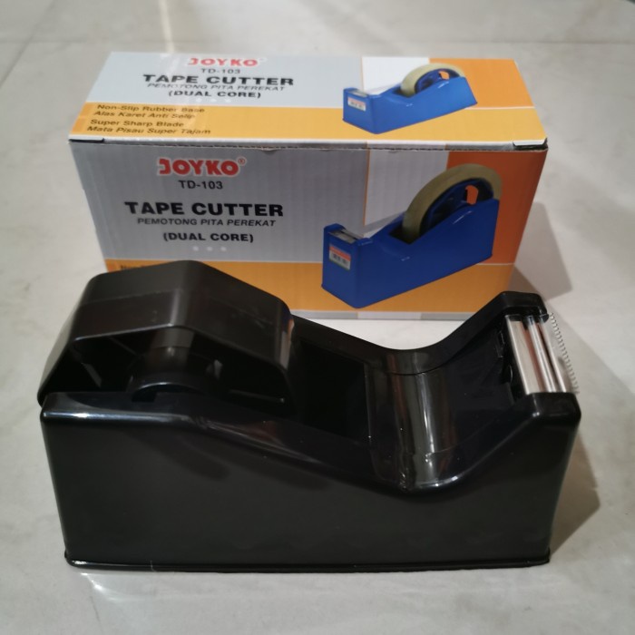 

Dijual Tempat Isolasi Tape Bening / Dispenser Duduk / Joyko Pemotong Selotip Bergaransi