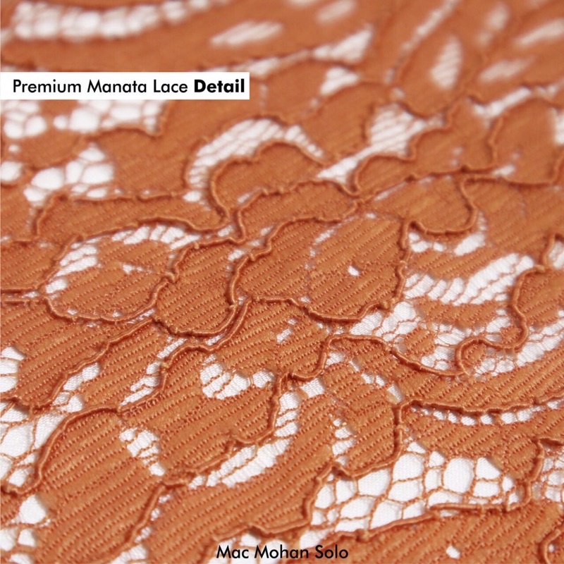 [NEW ARRIVAL] PREMIUM MANATA LACE BROCADE TERBARU UNTUK KEBAYA DRESS AMONG TAMU SERAGAMAN BIDESMAID PER 0.5M KAIN BAHAN BROKAT BRUKLAT BY MACMOHAN