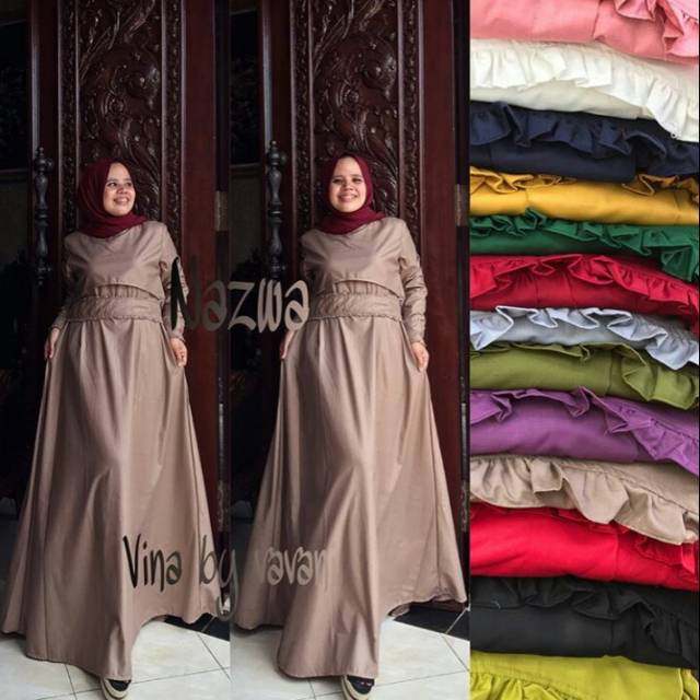 DRESS GAMIS NAZWA VINA BY VAVANI ORI