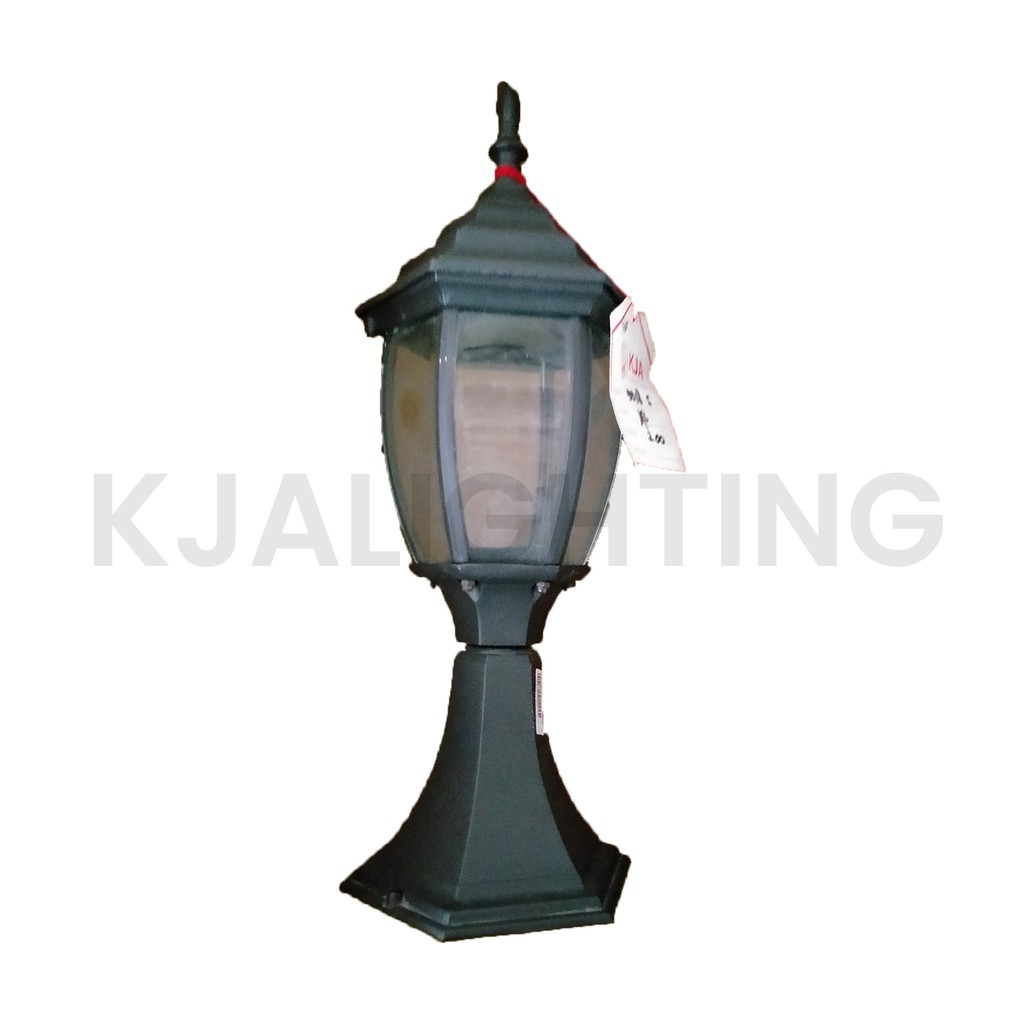 LAMPU TAMAN LAMPU PILAR LAMPU HIAS TAMAN DELMAN 5018/1018 S-BK