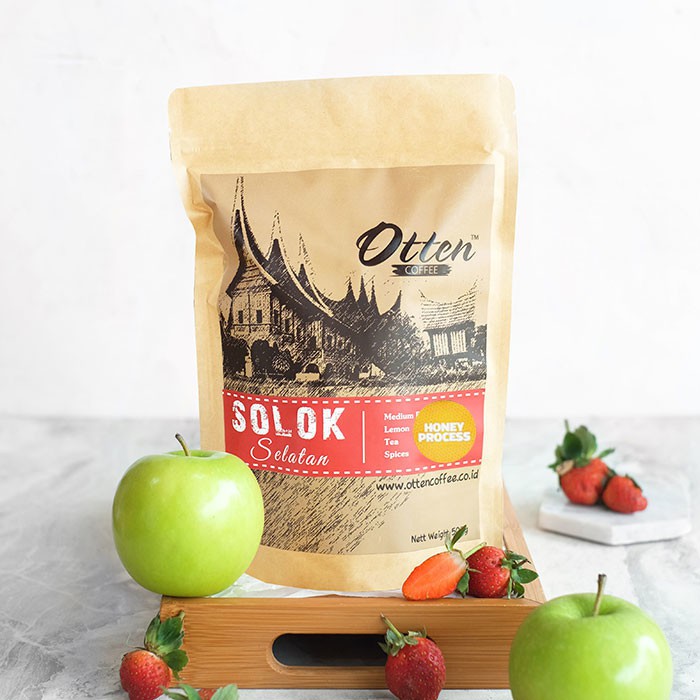 Otten Coffee - Solok Selatan Honey Process 500g Kopi Arabica