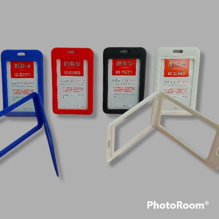 

Terlaris Id Card Holder 10pc Tempat Id Card 2 Sisi-Doff Exculusive TerFrame Name Tag Casing Id Card Holder
