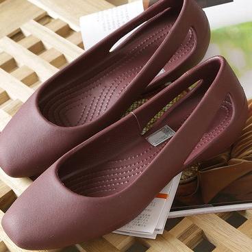 ♜ Crocs / Crocs Wanita / Crocs Sloane Flat / Flat Shoes / Sepatu Wanita / Sepatu Flat / Crocs Flat ✱