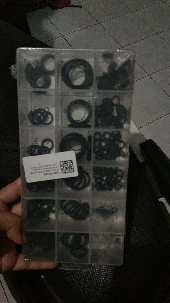 Karet O Ring Set Rubber Set Isi 225 Pcs