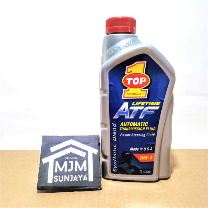 Oli TRANSMISI Matic TOP 1 ONE ATF Power Steering Fluid MOBIL 1 Liter