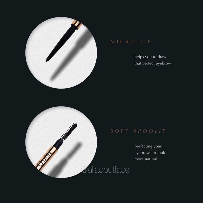 GUELE Slim Eyebrow Pencil ORIGINAL | GUELE Eyebrow Pencil Savo Brown Obsid Grey Arna Brown