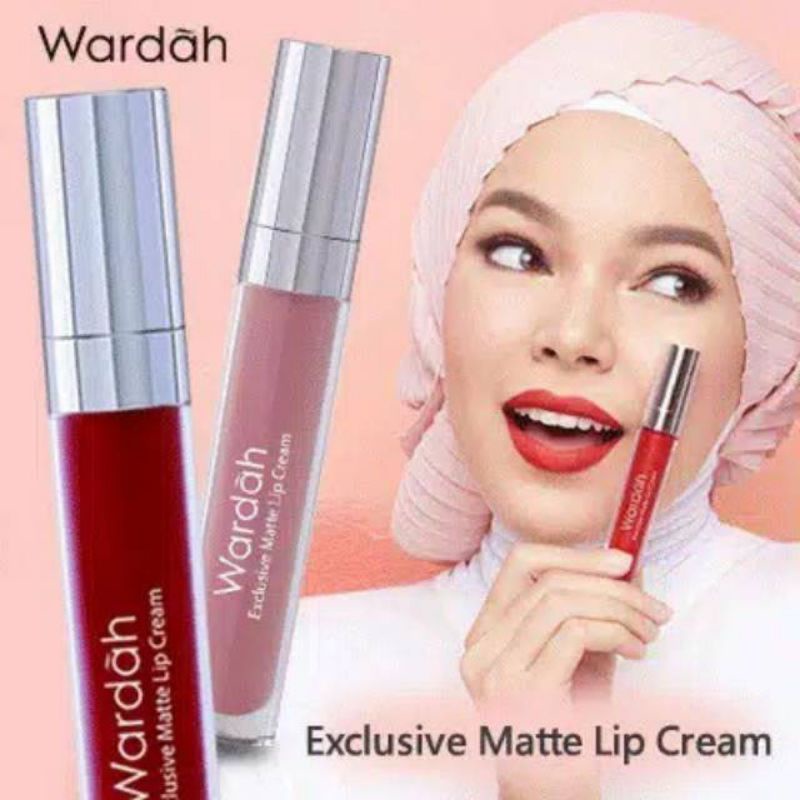 PROMO &quot;WARDAH EXCLUSIVE MATTE LIP CREAM&quot; 100% ORIGINAL