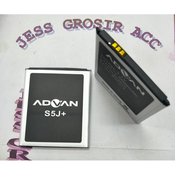 Baterai Battery ADVAN Vandroid S5J+ S5J Plus Double Power 5000Mah - Hitam