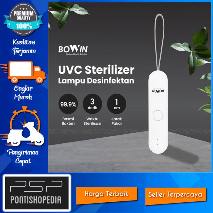 PSP Bowin UV Sterilizer (Lampu UV, Lampu Desinfeksi Bakteri, Virus,Kuman)
