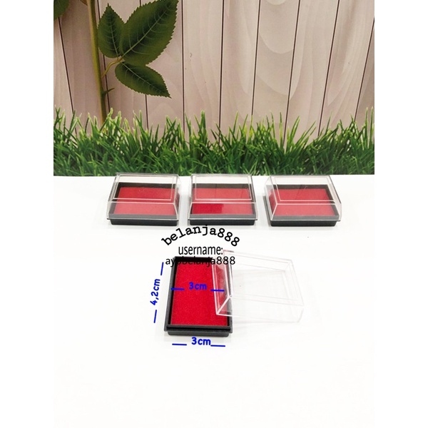 Kotak pin/box pin/box cepuk 4,2cm x 3cm satuan