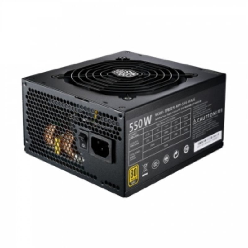 Power Supply Cooler Master MWE550 MWE 550 80+ GOLD FULL MODULAR PSU 550WATT 80+ GOLD