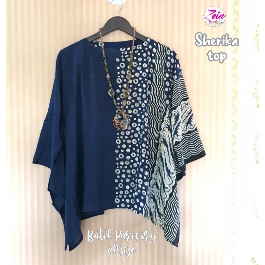 Blus sherika paris batik solo