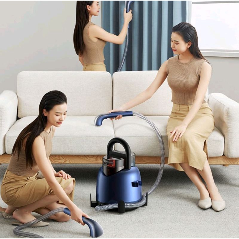 DEERMA Wet &amp; Dry Vacuum Cleaners BY200 Pembersih Karpet Fabric Sofa BY200