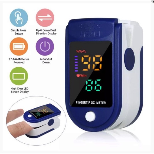 Oximeter Fingertip Pulse Oxymeter LK87