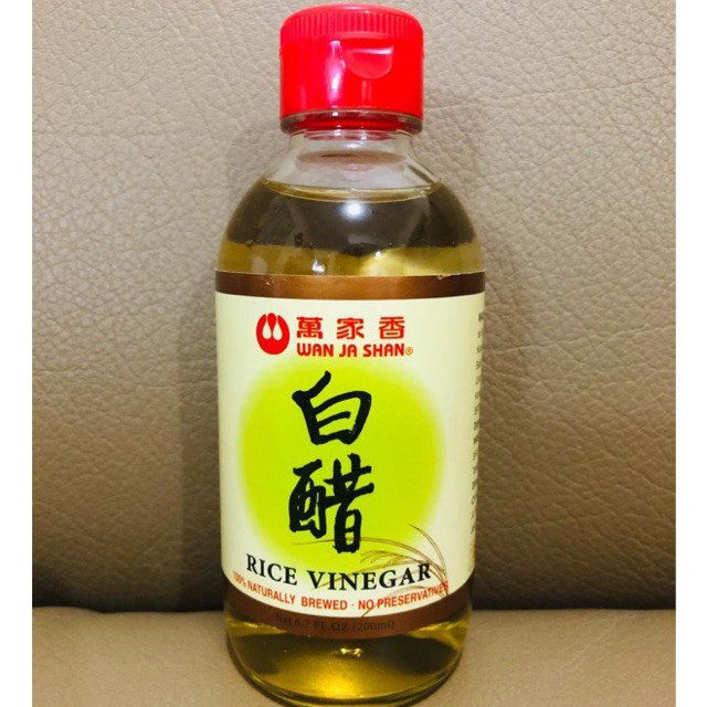 

rice vinegar/cuka beras premium wan ja shan 200ml import