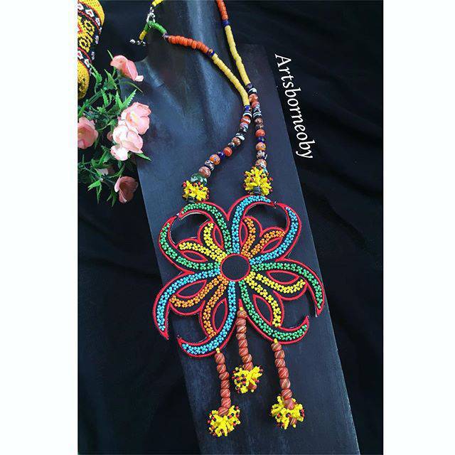 Kalung Manik Dayak Bordir Manik Shopee Indonesia Kalung Manik Dayak Bordir Manik Shopee Indonesia