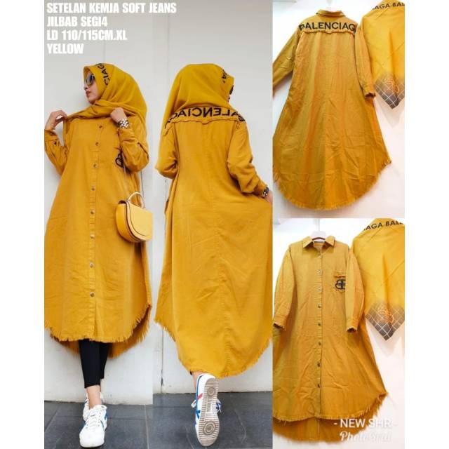 Tunik SHR ORI set jilbab