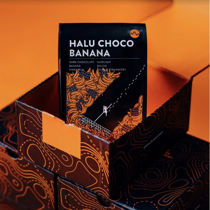 

Halu Choco Banana (200 gram) roasted beans specialty coffee biji kopi - kkp1484