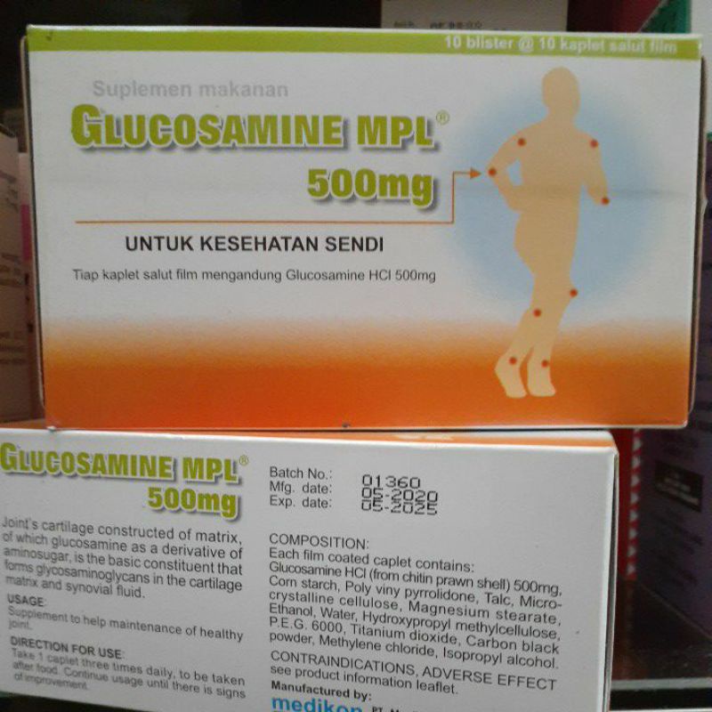 Glucosamine Mpl 500 Mg