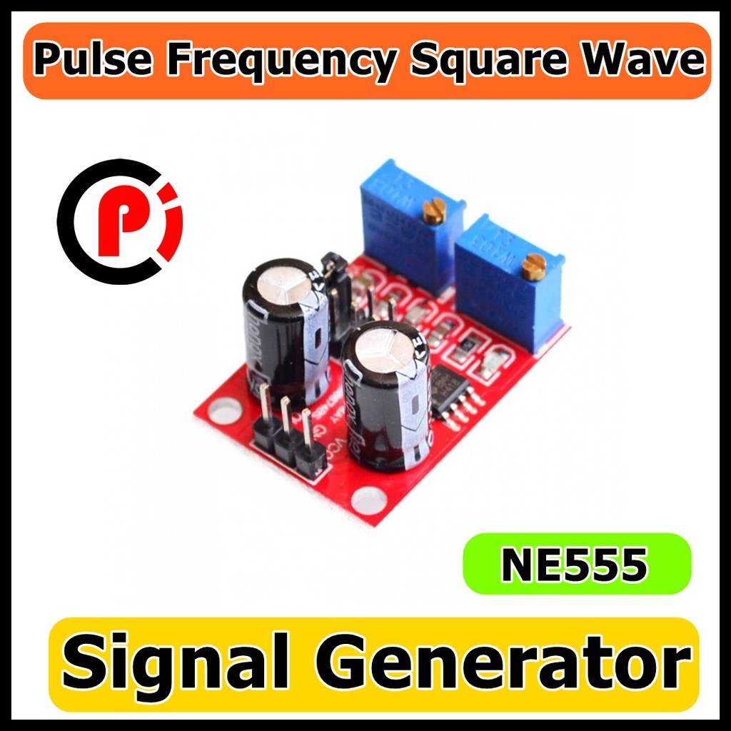 NE555 Pulse Frequency Square Wave Signal Generator Timer NE 555