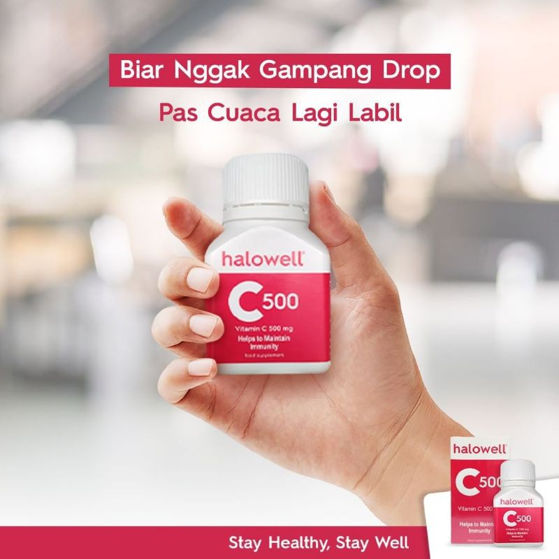 Halowell Vitamin C 500 mg