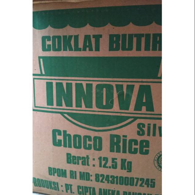 

meises coklat inova hijau repack 250 gr