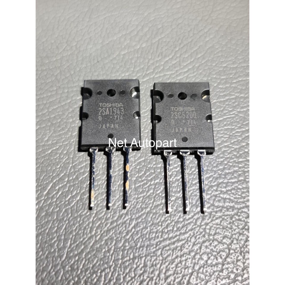 Transistor Toshiba sa1943 sc5200 2sa1943 2sc5200 1943 5200 Seri 7 ORIGINAL