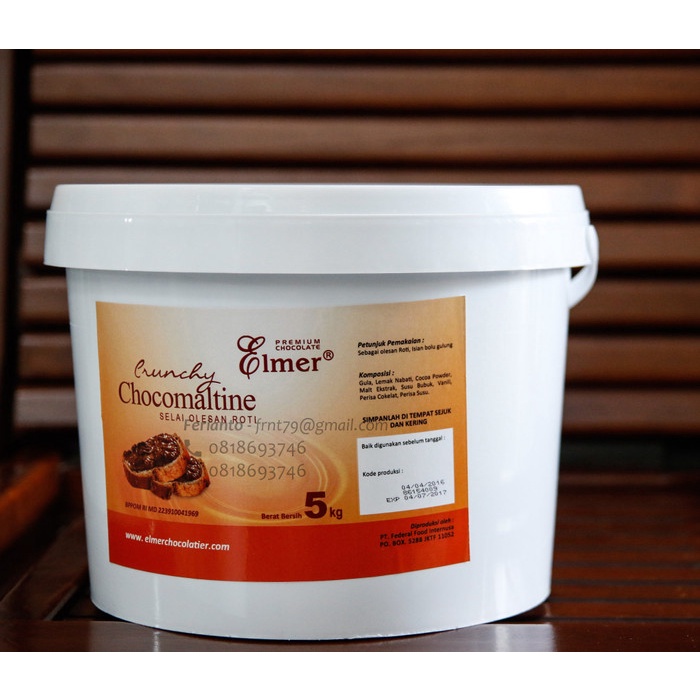 

Elmer Chocomaltine 5 kg 5kg