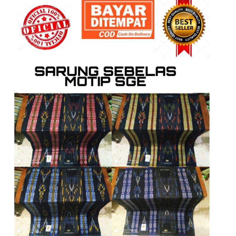 Sarung Sebelas sge Motif BHS Original SARUNG SHALAT PRIA DEWASA