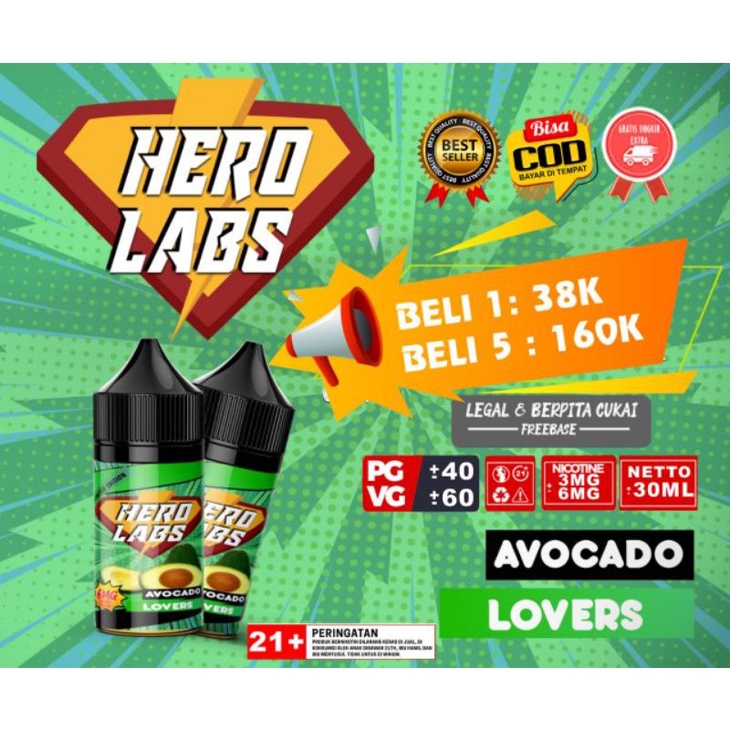 AVO AVOCADO 6MG TERMURAH 30ML