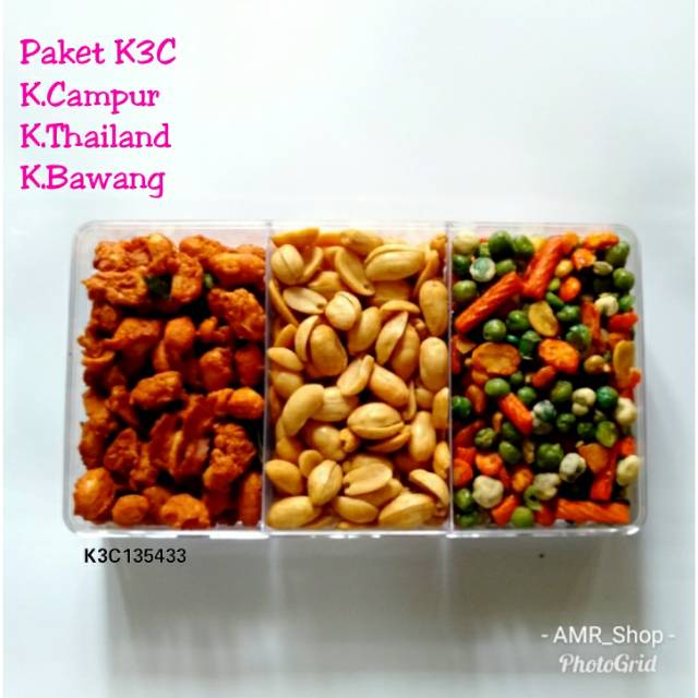 

Nut-Nut Tray Sekat 3 Paket K3C