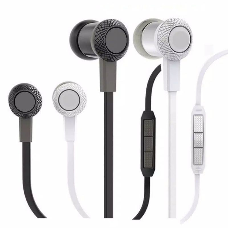 Handsfree Earphone HARMAN Headset Earbud Suara Jernih With Mic Universal Earphone HP Stereo Bass
