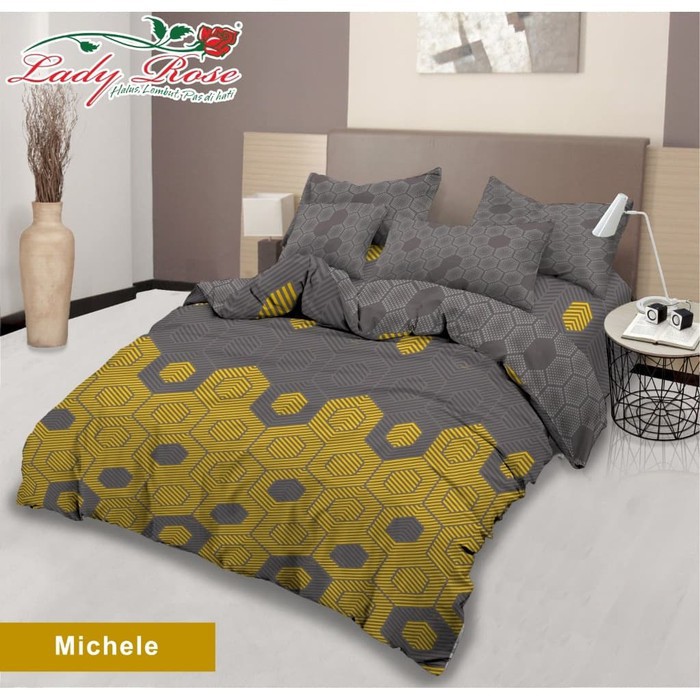 Sprei Lady Rose King 180x200 - MICHELE, HINDIA, VALLEN, GUCCI