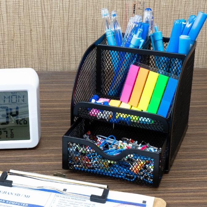 

BISA COD Joyko Desk Set Pen Holder / Tempat Alat Tulis Tempat Klip Kertas DS-18 GRATIS ONGKIR Kode 1461