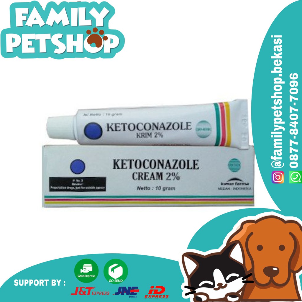 Salep Ketoconazole Jamur Kucing dan Anjing