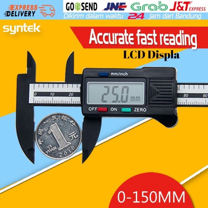 

0-150Mm/Inch Digital Caliper Alat Ukur Jangka Sorong Sigmat