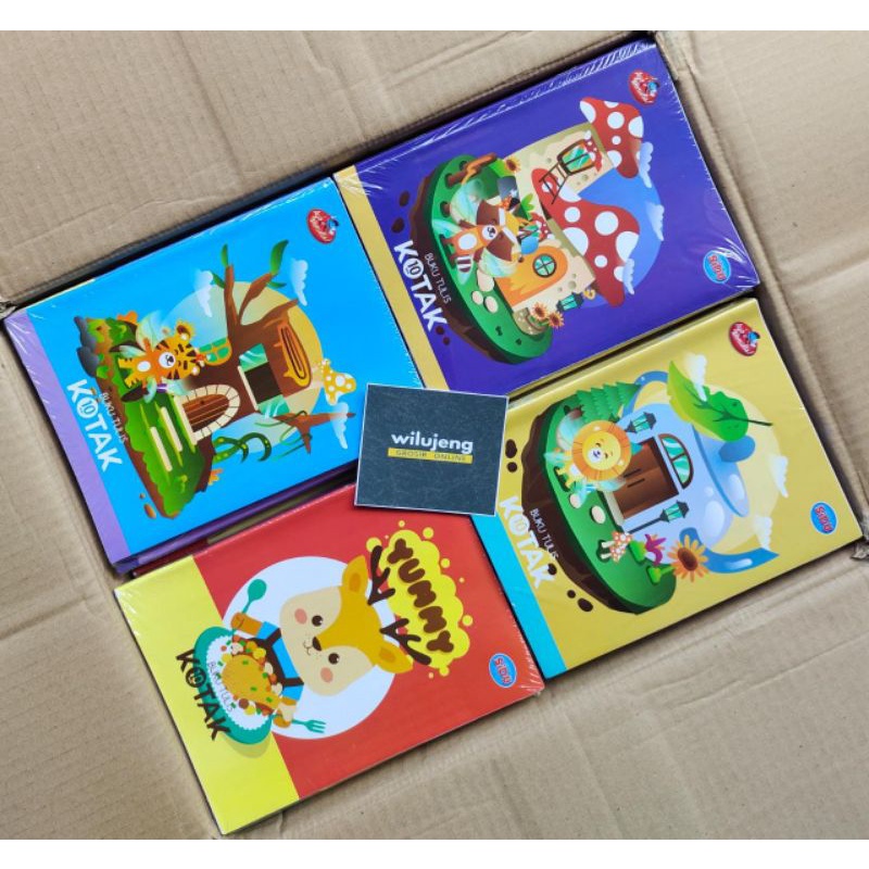 

Buku Tulis SQ10 Kotak Sedang Sidu 38 Lembar (10 pcs / 1 pak) (1,1kg)