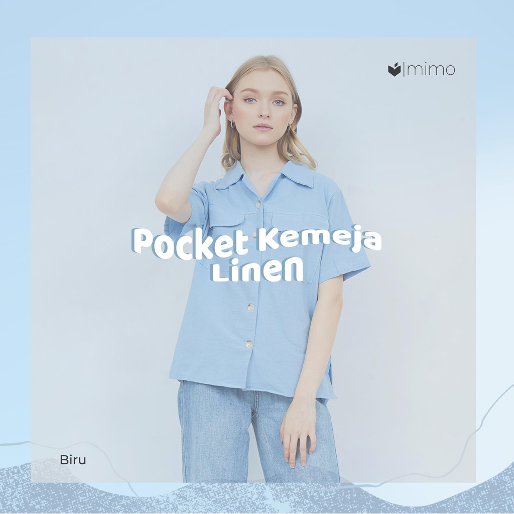 Pocket Kemeja Linen