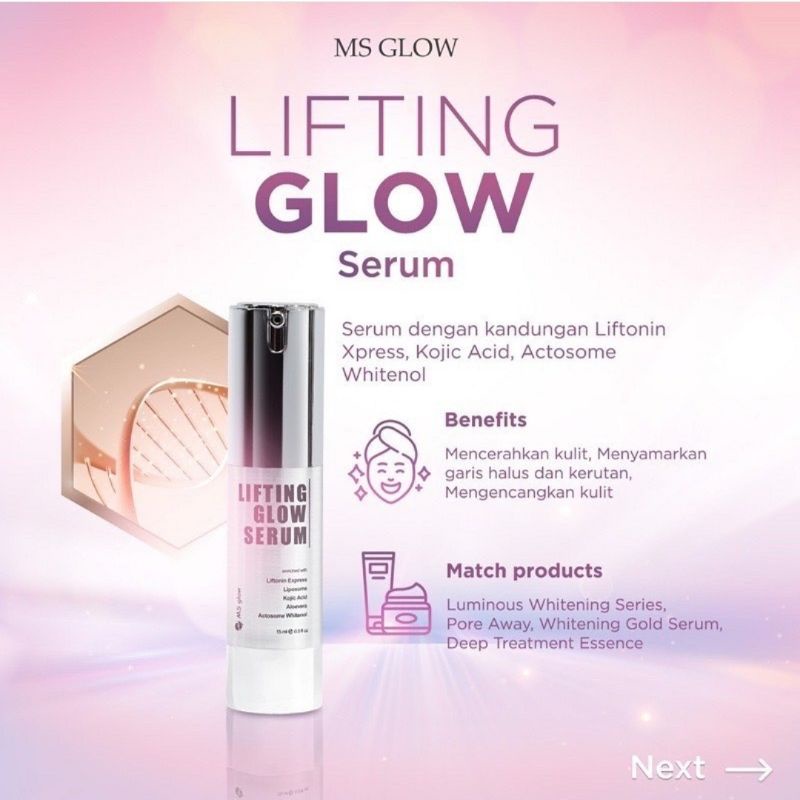 MS GLOW LIFTING SERUM