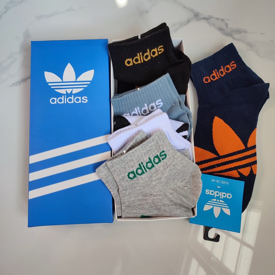 Kaos kaki Socks Adidas Trefoil Classic Vintage Ankle Men and Women