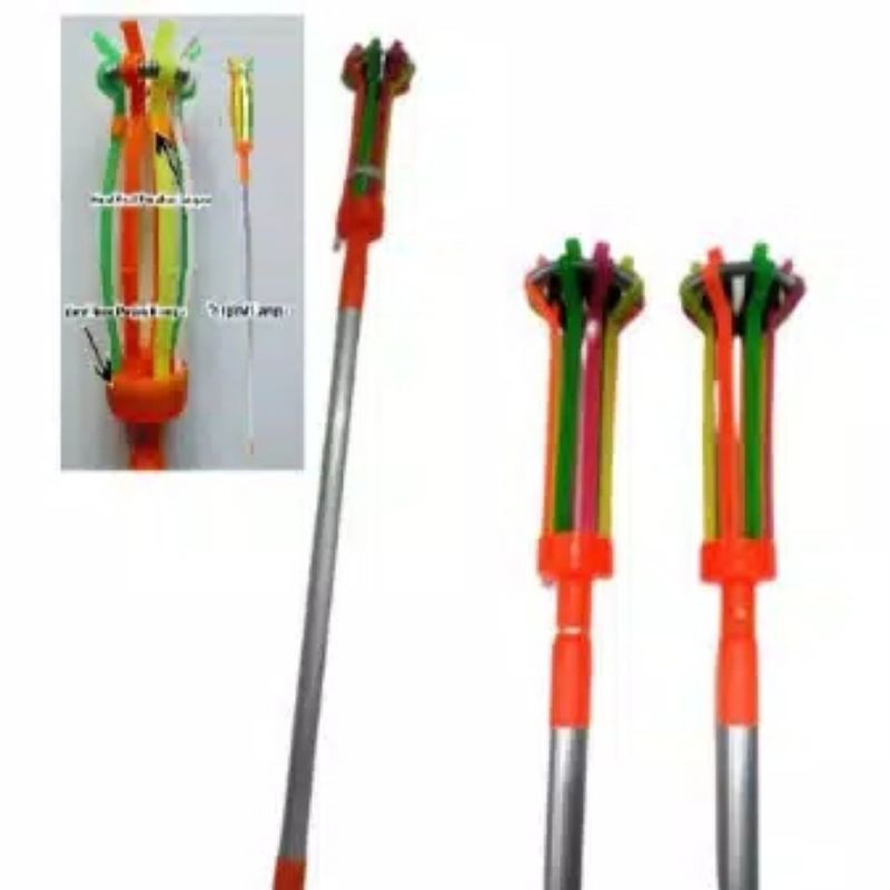 TONGKAT PENGGANTI LAMPU / STIK LAMPU 6 JARI DAN 10 JARI
