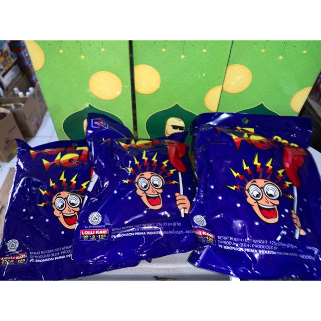 

Permen Hot Hot Pop Lolli Kaki isi 25 pcs