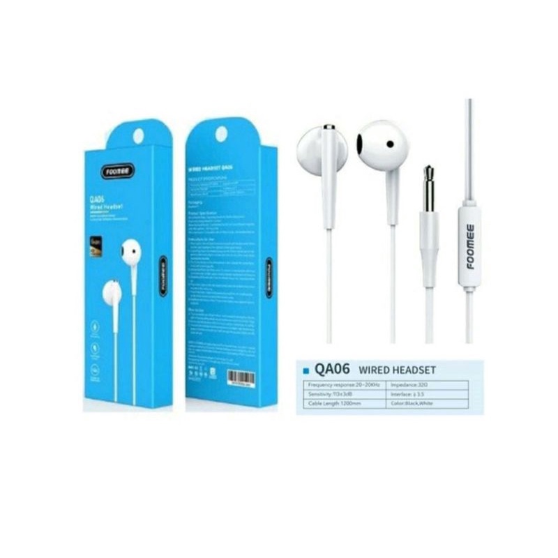 Headset FOOMEE QA06 Wired Headset